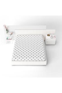 Gri Kalpli Tek Kişilik Lastikli Çarşaf