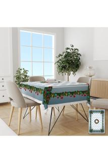 Yılbaşı Süslü Masa Örtüsü